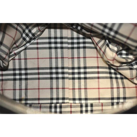 Auth Burberry Vintage Hand Boston Bag #74403B27B - Picture 10 of 15